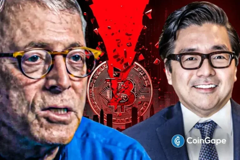 Bitcoin Crash Incoming? Tom Lee Backs Peter Brandt’s 50% Decline Prediction Despite Strong ETF Inflows